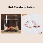 Buddha Stones Natural Cinnabar Red Agate Blessing Red String Bracelet Bracelet BS 13