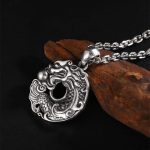 Buddha Stones Koi Fish Dragon Peace Buckle Wealth Necklace Pendant Necklaces & Pendants BS 7