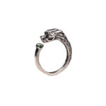 Buddha Stones Vintage Dragon Design Success Strength Adjustable Ring Ring BS 7
