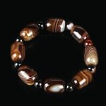 Buddha Stones Natural Sardonyx Courage Happiness Bracelet Bracelet BS 5