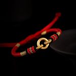 Buddha Stones FengShui Lucky Red String Couple Bracelet Bracelet BS 2