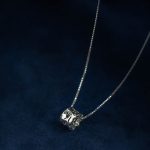 Buddha Stones 925 Sterling Silver Tibetan Om Mani Padme Hum Engraved Love Focus Necklace Pendant Necklaces & Pendants BS 7