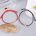 Buddha Stones Handcrafted Copper Bead Protection Braided String Bracelet Bracelet BS 8