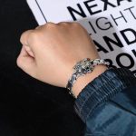 Buddha Stones Tiger Head Design Healing Bracelet