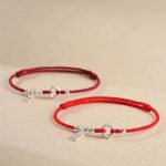 Buddha Stones 925 Sterling Silver Auspicious Clouds Peace Buckle Safe And Sound Bracelet Anklet (Extra 30% Off | USE CODE: FS30) Bracelet BS 16