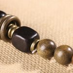 Buddha Stones Tibetan Green Sandalwood Crystal Soothing Peace Bracelet Bracelet BS 17