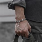Buddha Stones Viking Style Twisted Braided Pattern Copper Balance Bracelet Bracelet BS Sword