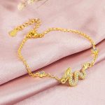 Buddha Stones 925 Sterling Silver Year Of The Dragon Auspicious Golden Dragon Luck Red Rope Chain Bracelet (Extra 30% Off | USE CODE: FS30) Bracelet BS 11