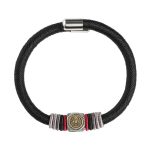 Buddha Stones 925 Sterling Silver Perfect Knot King Kong Knot Faith Strength Bracelet Bracelet BS 9