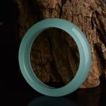 Buddha Stones Natural Jade Luck Healing Prosperity Bangle Bracelet Bracelet Bangle BS 10