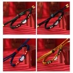 Buddha Stones Round Peace Buckle Jade Abundance Wealth String Bracelet Bracelet BS 23