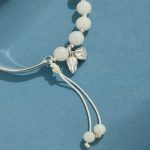 Buddha Stones Bodhi Seed Butterfly Lotus Luck Wealth Bracelet Bangle Bracelet BS 13