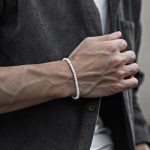 Buddha Stones Simple Circle Pattern Design Luck Chain Bracelet Bracelet BS 3