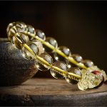 Buddha Stones Natural Citrine Double PiXiu Tiger Eye Prosperity Protection Bracelet Bracelet BS 4
