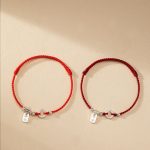 Buddha Stones 925 Sterling Silver Auspicious Clouds Peace Buckle Safe And Sound Bracelet Anklet (Extra 30% Off | USE CODE: FS30) Bracelet BS 17
