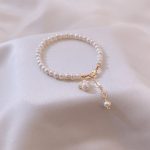 Buddha Stones Pearl Cat Paw Healing Chain Bracelet Bracelet BS 8