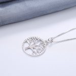 Buddha Stones The Tree of Life 925 Sterling Silver Creation Necklace Pendant Necklaces & Pendants BS 3