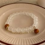 Buddha Stones Sandalwood Cat's Eye Fu Character Charm Protection Bracelet Bracelet BS Cat's Eye Sandalwood