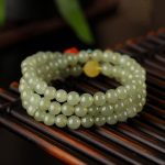 Buddha Stones Jade Red Agate Amber Laughing Buddha Prosperity Bracelet Bracelet BS 5