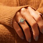 Buddha Stones Sterling Silver Lotus Zircon Blessing Protection Ring Ring BS 9