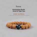 Buddhastoneshop Tibet Rudraksha Bodhi Seed Dzi Bead Amber Turquoise Wealth Bracelet
