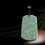 Buddha Stones Year of the Dragon Chinese Zodiac Dragon Jade Success Amulet Necklace Pendant Necklaces & Pendants BS 6