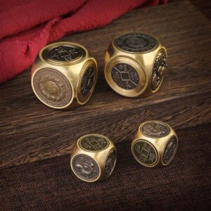 Buddha Stones Four Beasts Feng Shui Yin Yang Bagua Copper Coin Harmony Rotatable Decoration Decorations BS main