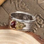 Buddha Stones Red Agate PiXiu Wealth Ring Rings BS 3