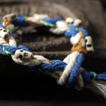 Buddha Stones Tibetan Zakiram Goddess of Wealth Bead Engraved Handmade Luck Bracelet Bracelet BS 3