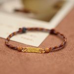Buddha Stones 925 Sterling Silver Handmade Multicolor String Protection Luck Charm Braid Bracelet Bracelet BS 925 Silver Gold Plated Multicolor Zodiac Bracelet(Wrist Circumference 14-20cm)