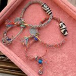 Buddha Stones Tibetan 925 Sterling Silver Om Mani Padme Hum Handmade Dzi Bead Protection Braid Bracelet Bracelet BS 2