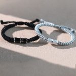 Buddha Stones Bamboo Pattern Healing Couple Rope Bracelet Bracelet BS 5