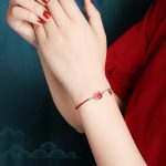 Buddha Stones 925 Sterling Silver Color-changing Chinese Zodiac Luck Protection Red String Chain Bracelet Bracelet BS 12