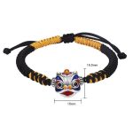 Buddha Stones Handmade Dancing Lion Luck Braided String Bracelet 8