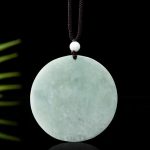 Buddha Stones Thousand-Hand Kwan Yin Avalokitesvara Jade Blessing String Necklace Pendant Necklaces & Pendants BS 9