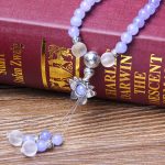 Buddha Stones Purple Jasper Bead Strength Bracelet Mala Mala Bracelet BS 3