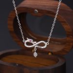 Buddha Stones 999 Sterling Silver Year Of The Dragon Endless Knot Tail Charm Protection Necklace Pendant Necklaces & Pendants BS 2