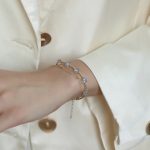 Buddha Stones Moonstone Positive Charming Chain Bracelet Bracelet BS 3