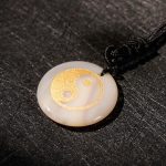 Buddha Stones Various Crystal Amethyst Tiger Eye Green Aventurine Yin Yang Spiritual Necklace Pendant Necklaces & Pendants BS 67