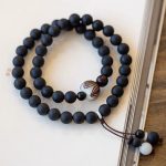Buddha Stones Tibetan Double Layer Cypress Bodhi Lotus Healing Bracelet Bracelet BS 2