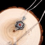 Buddha Stones 925 Sterling Silver Om Mani Padme Hum Lotus Peace Necklace Pendant Earrings Necklaces & Pendants BS 2