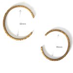 Buddha Stones Simple Design Copper Wealth Cuff Bracelet Bracelet Bangle BS 13