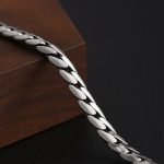 Buddha Stones Double Dorje Vajra Strength Punk Copper Chain Bracelet Necklace Bracelet BS 3