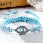 Buddha Stones Evil Eye Keep Away Evil Spirits String Bracelet Bracelet BS 42