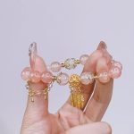 Buddha Stones Glass Bead Dream Catcher Protection Charm Bracelet Bracelet BS 5