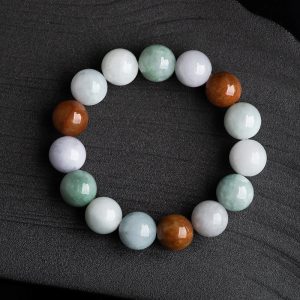 Buddha Stones Natural Jade Healing Protection Bracelet Bracelet BS Jade