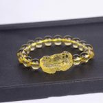 Buddha Stones Natural Citrine Pi Xiu Stretch Bracelet Bracelet BS 3