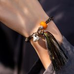 Buddha Stones 990 Sterling Silver Tibetan Handmade Amber Steelyard Weight Wish Protection Bracelet Bracelet BS 3