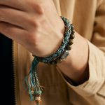 Buddha Stones 925 Sterling Silver Green Sandalwood Bodhi Seed Handmade Positive Bracelet Bracelet BS 10