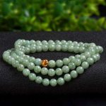 108 Beads Jade Luck Bracelet Mala Mala Bracelet BS 5